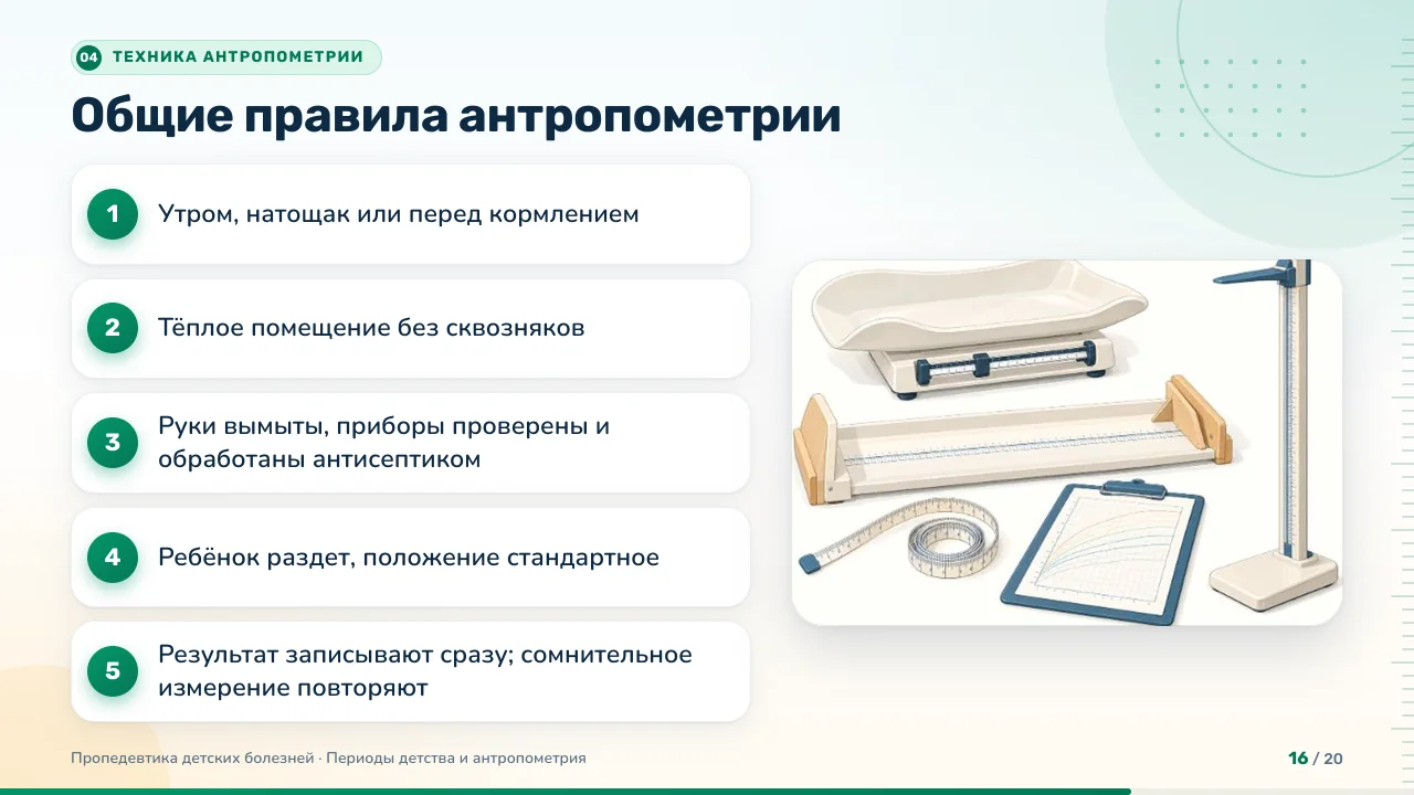 Правила антропометрии: пошаговая памятка